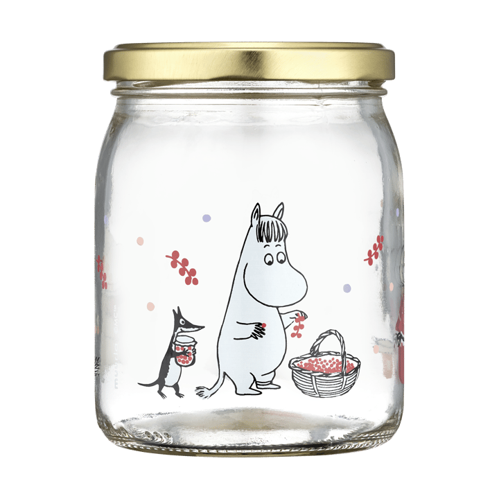 Moomin glazen pot 50 cm, Berries Muurla