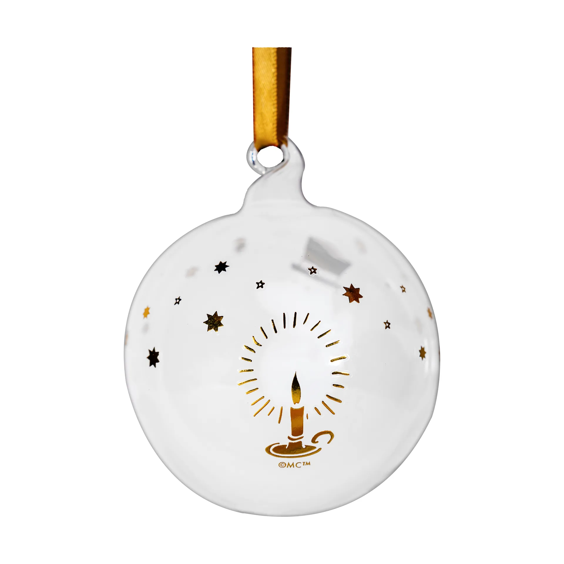 Moomin kerstbal Ø7 cm 3-delig, Sparkling stars Muurla