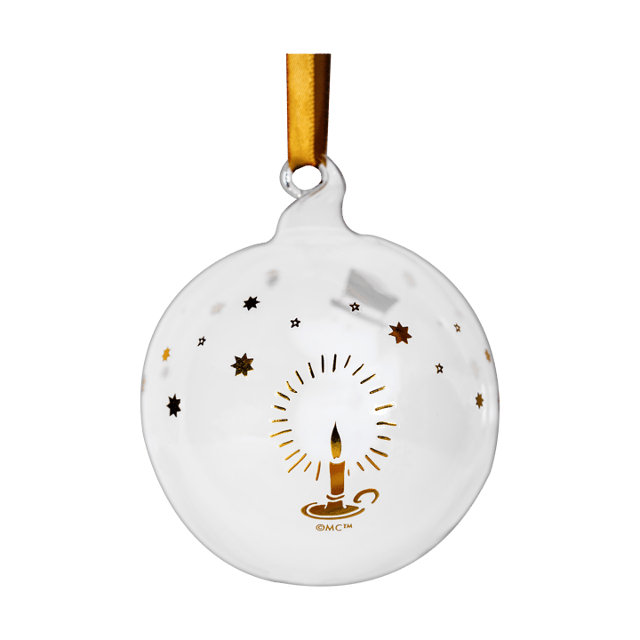 Moomin kerstbal Ø7 cm 3-delig, Sparkling stars Muurla