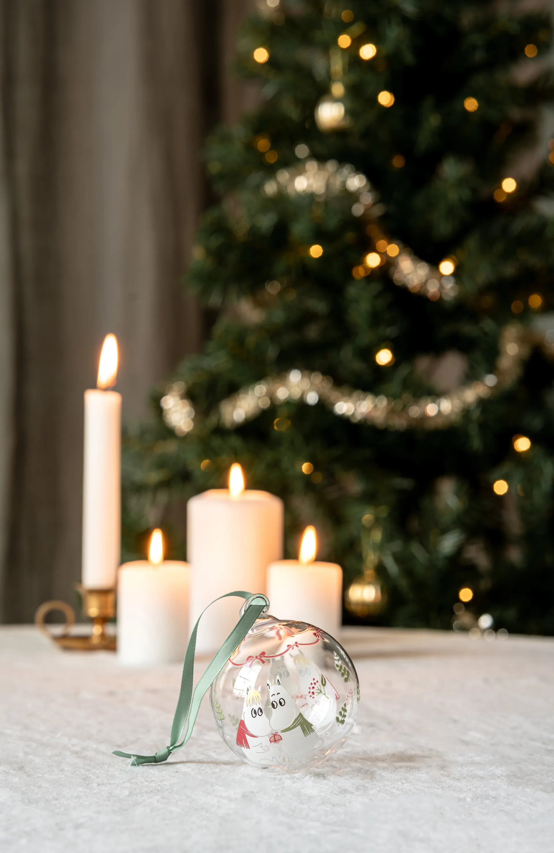 Moomin kerstbal Ø7 cm, My darling Muurla