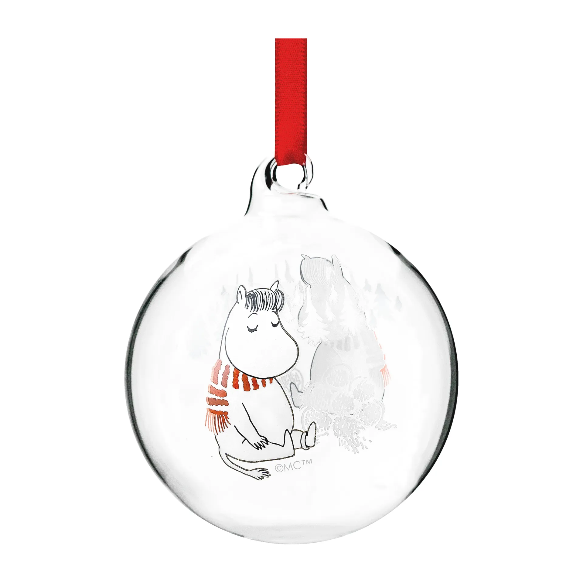 Moomin kerstbal Ø7 cm, Snorkmaiden Muurla