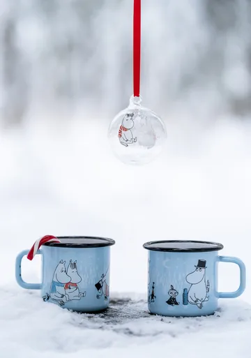Moomin kerstbal Ø7 cm - Snorkmaiden - Muurla