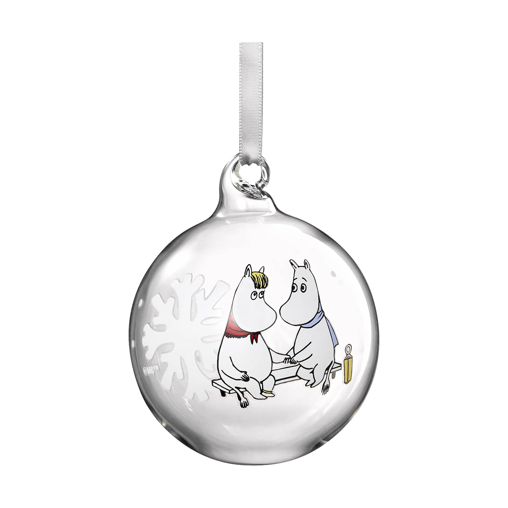 Moomin kerstbal Ø7 cm, Snowflake Muurla