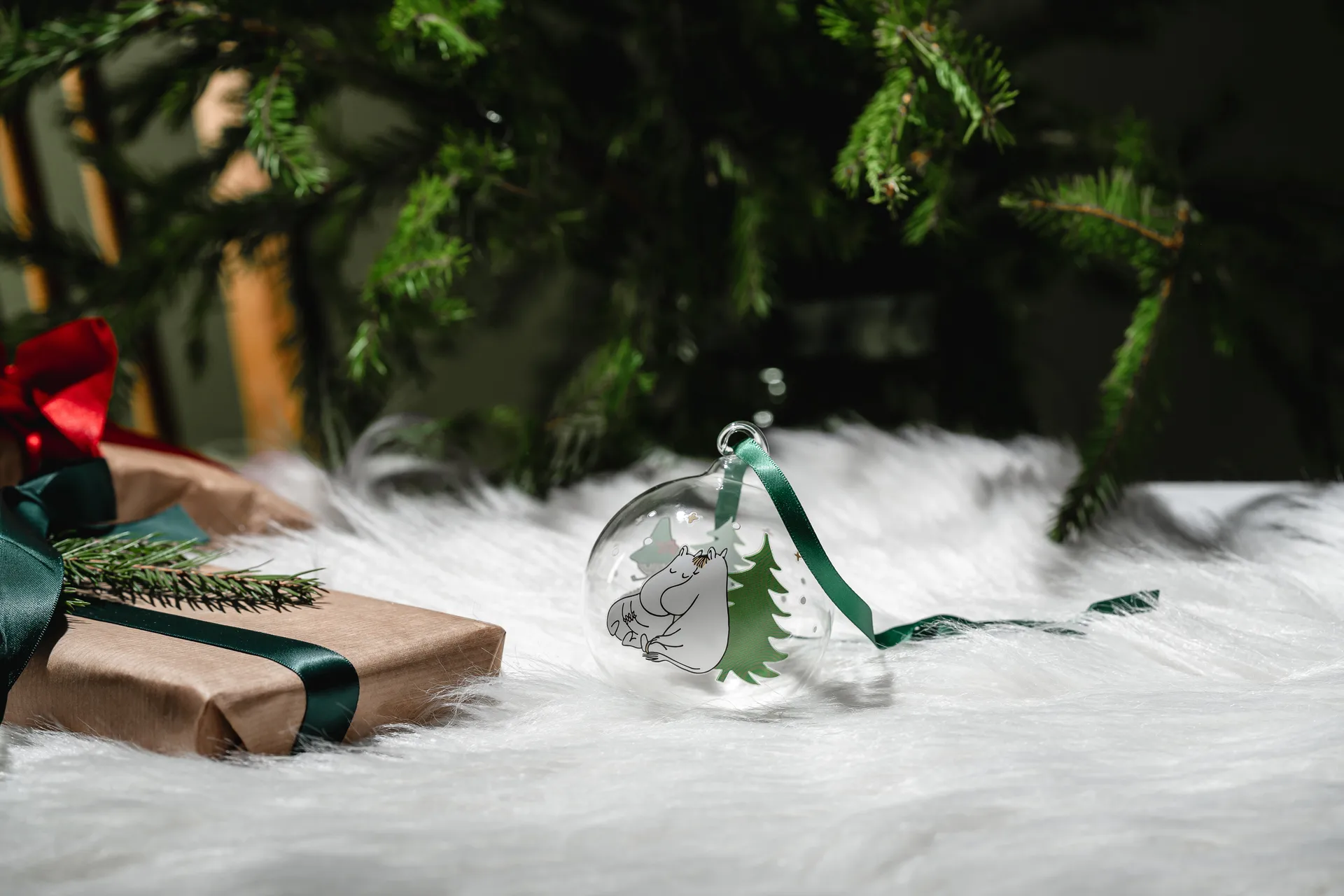 Moomin kerstbal Ø7 cm, Spruce Muurla