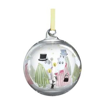Moomin kerstbal Ø9 cm - Pyjamas - Muurla