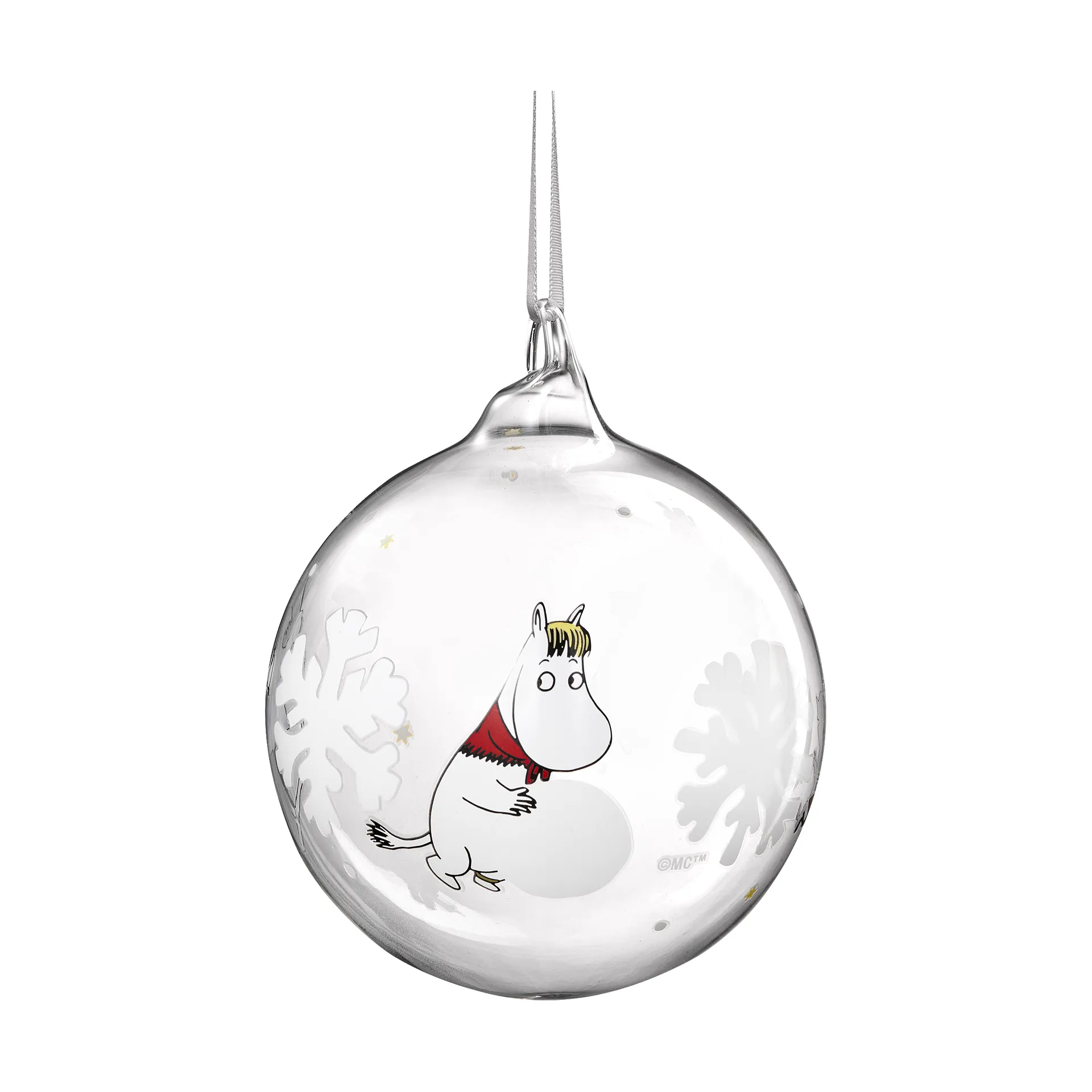 Moomin kerstbal Ø9 cm, Snowflake Muurla
