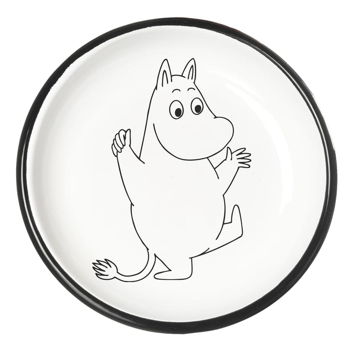 Moomin Retro emaille bord 18 cm. - Moomin - Muurla