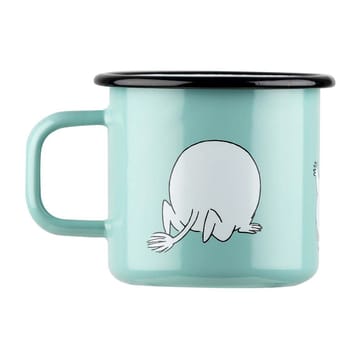 Moomin Retro emaillemok 37 cl - Mint - Muurla