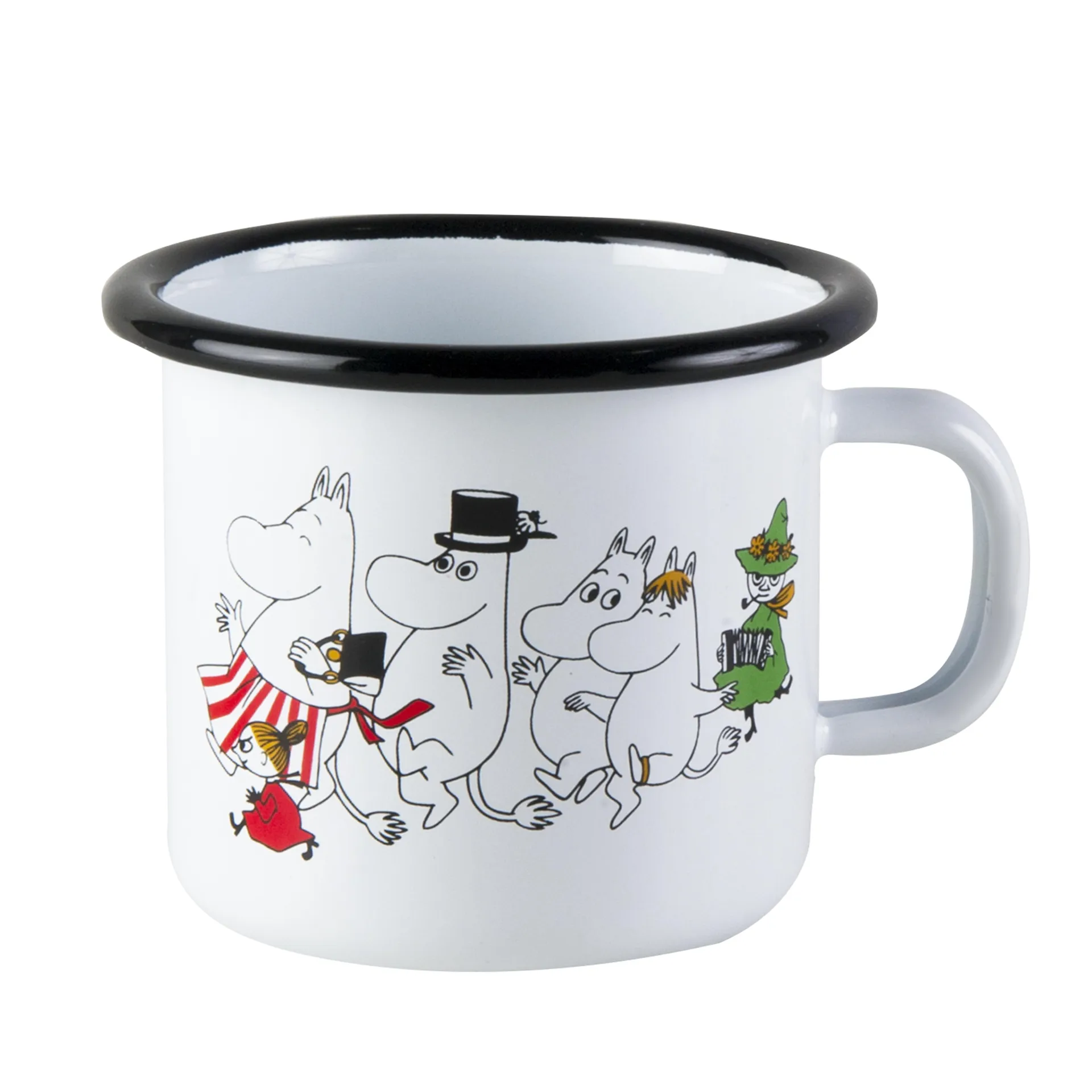 Moomin Valley emaille mok, 2,5 dl. Muurla
