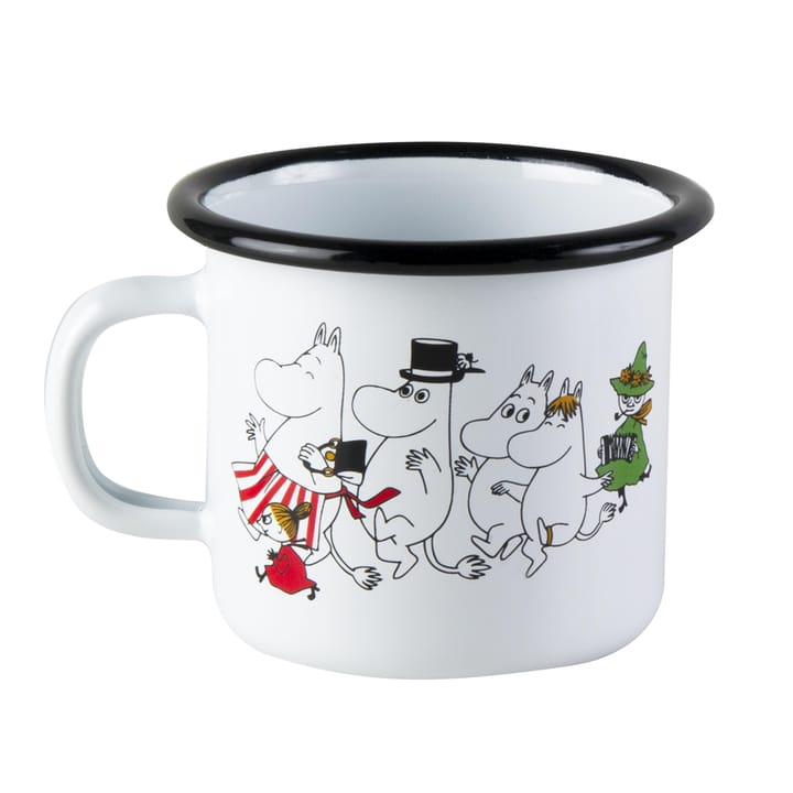 Moomin Valley emaille mok, 2,5 dl. Muurla