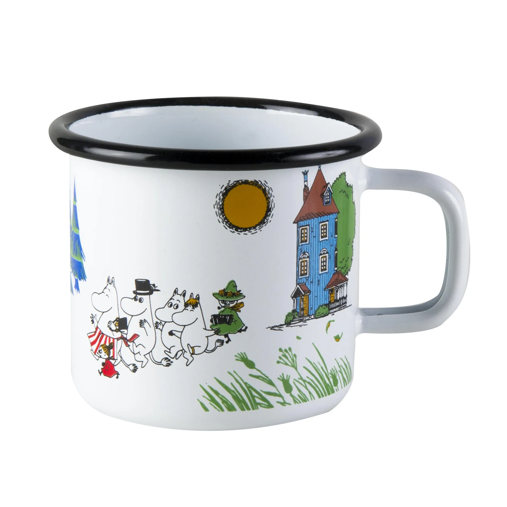 Moomin Valley emaille mok, 3,7 dl. Muurla