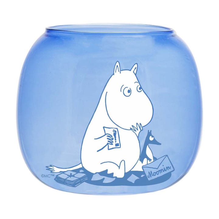 Moomin waxinelichtjeshouder/kom Ø9 cm - Blue - Muurla