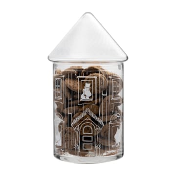 Moominhouse glazen pot met deksel 30,5 cm - Transparant - Muurla