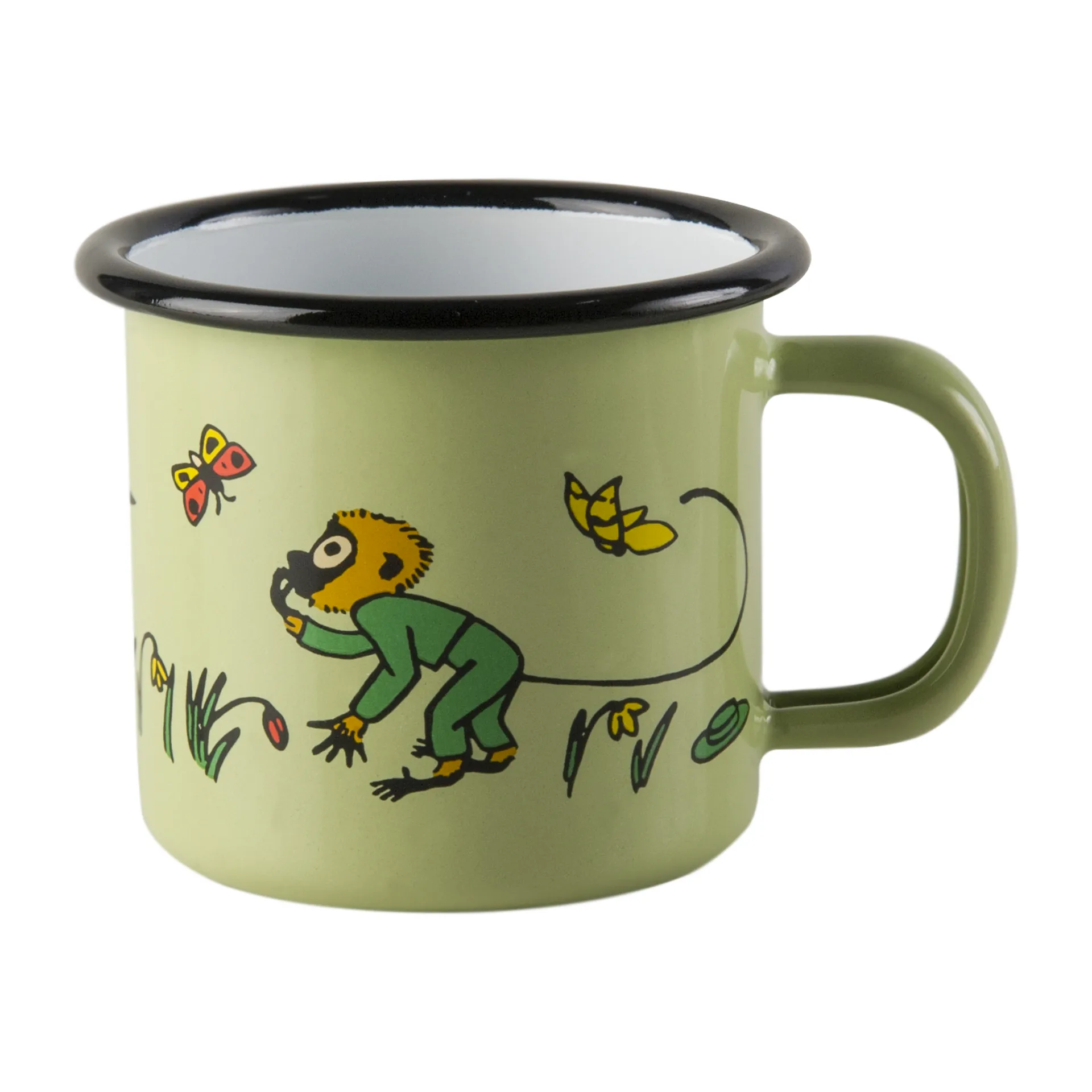Mr. Nilsson emaillen mok 1,5 dl, Green Muurla