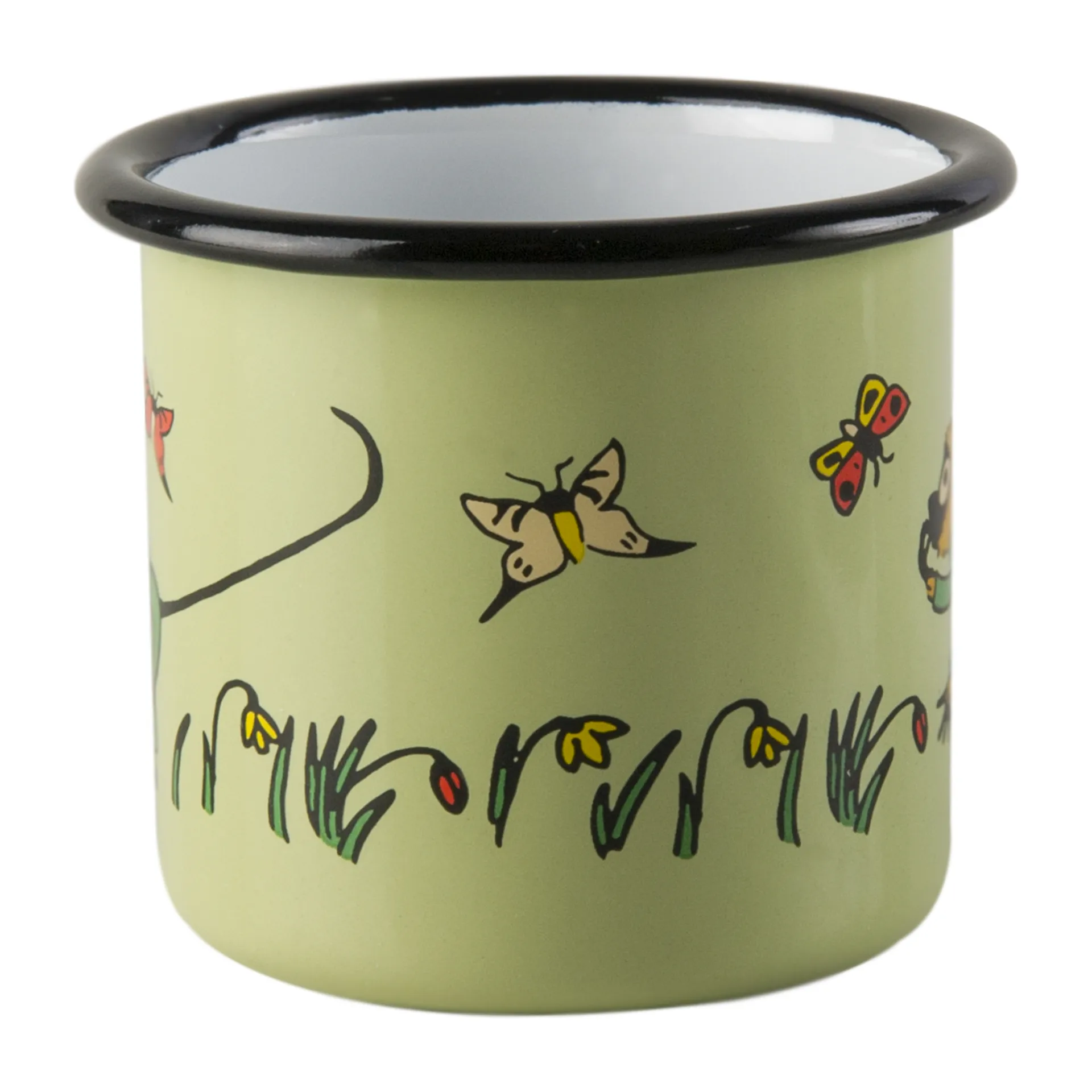 Mr. Nilsson emaillen mok 1,5 dl, Green Muurla