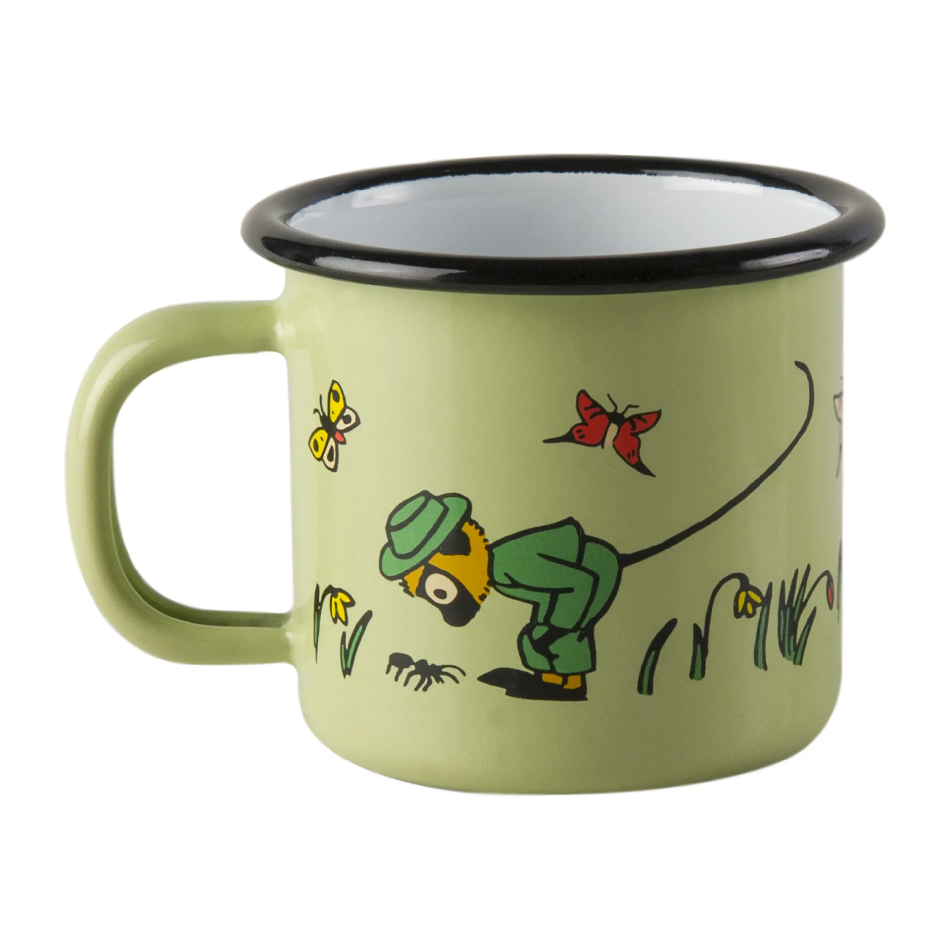 Mr. Nilsson emaillen mok 1,5 dl, Green Muurla