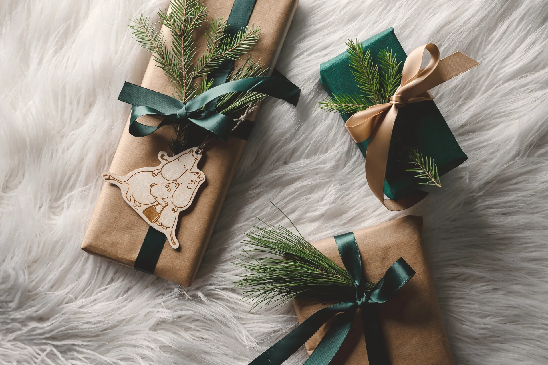 Mumin 80 decoratiehanger, Beige Muurla