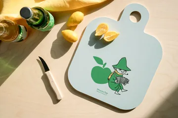 Mumin Chop & Serve snijplank 25x32 cm - Joyfull Apples - Muurla
