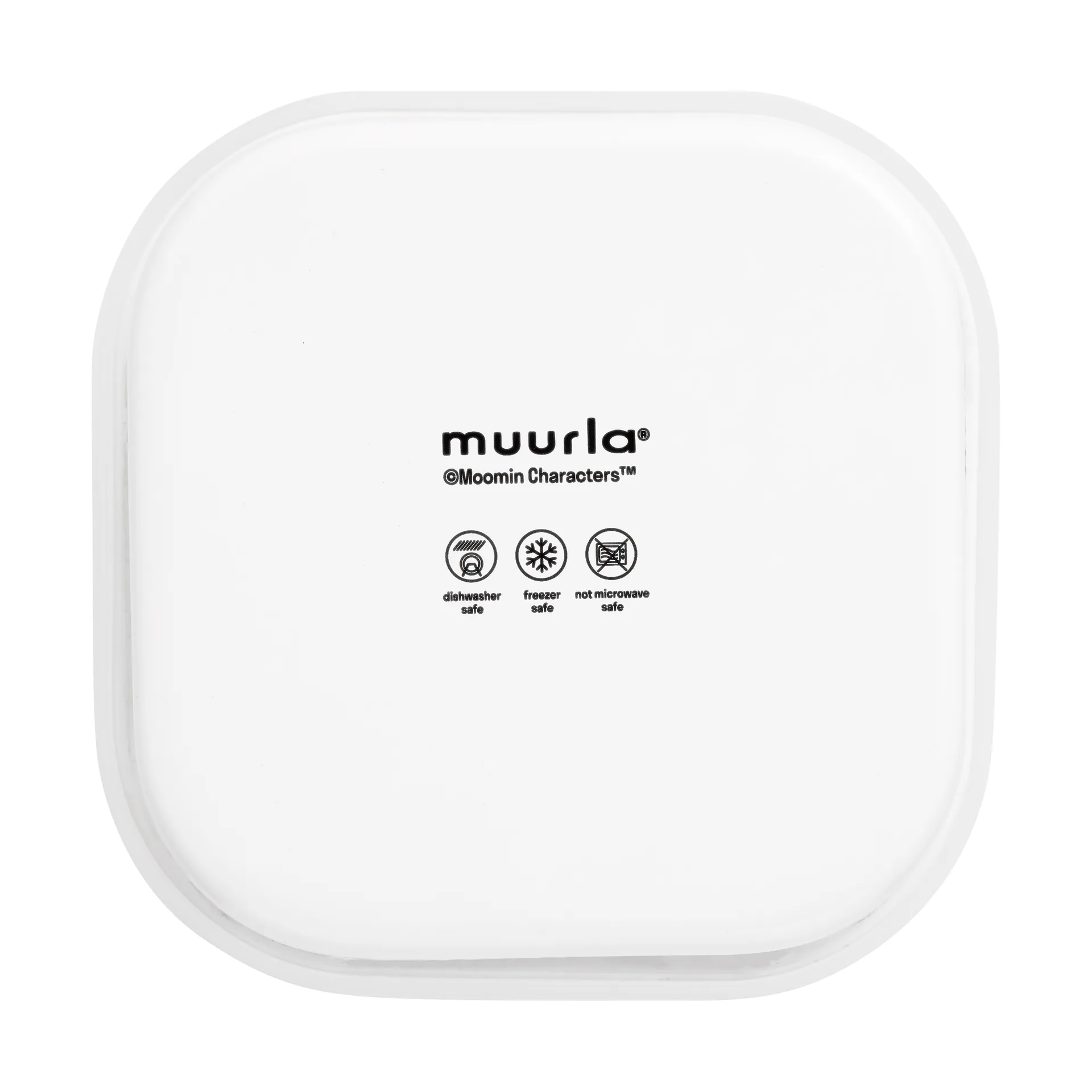 Mumin emaillebus met deksel 1,5 L, Joyfull Apples-grön Muurla