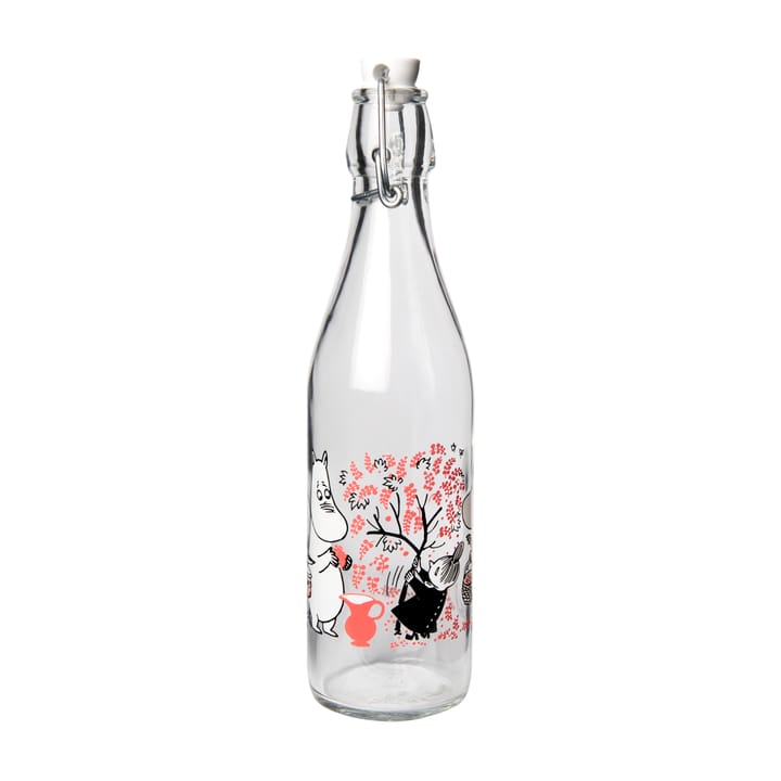 Mumin glazen fles 0,5 l - Berries - Muurla