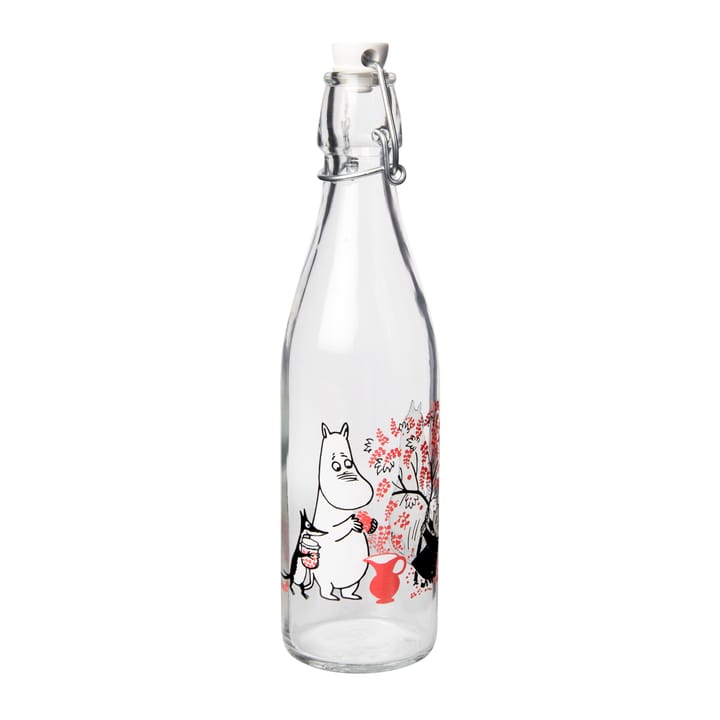 Mumin glazen fles 0,5 l - Berries - Muurla