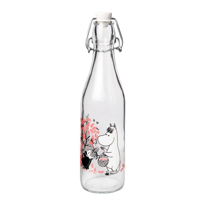 Mumin glazen fles 0,5 l, Berries Muurla