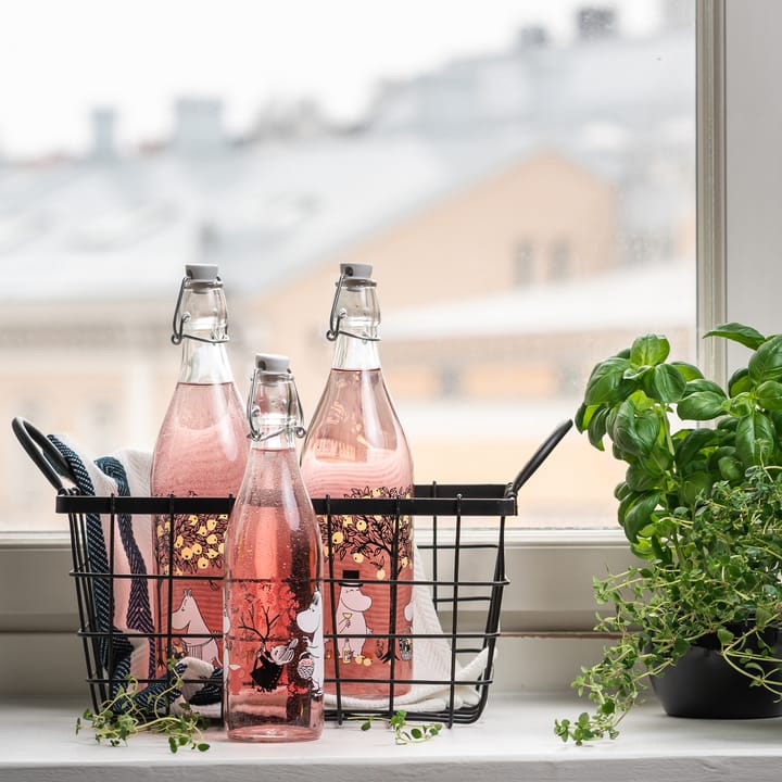 Mumin glazen fles 0,5 l, Berries Muurla