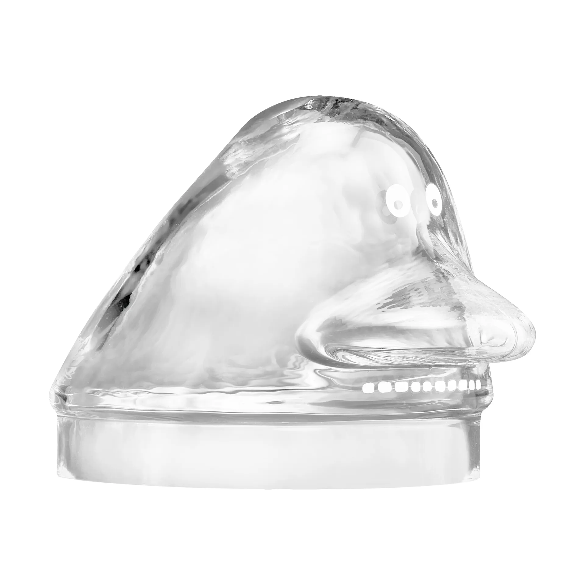 Mumin glazen pot, Groke Muurla