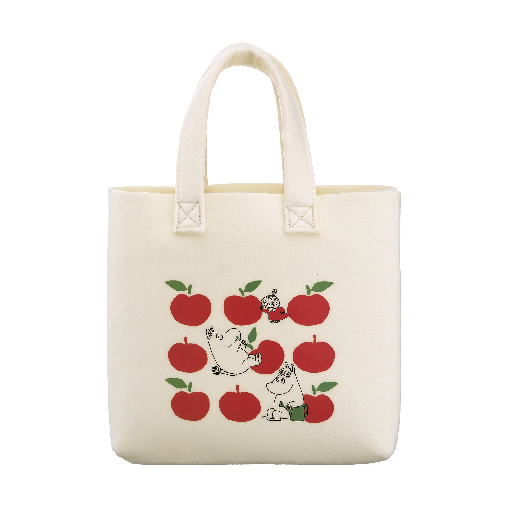 Mumin Tote Bag tas 25x25 cm, Joyfull Apples Muurla