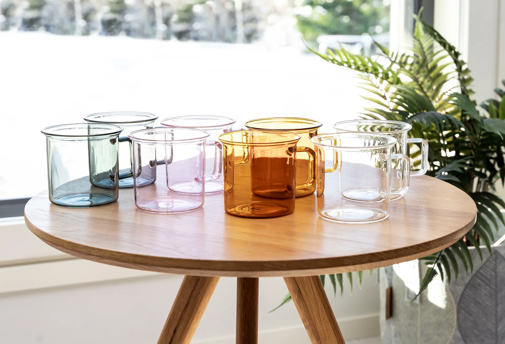 Muurla glazen mok 35 cl, Amber Muurla