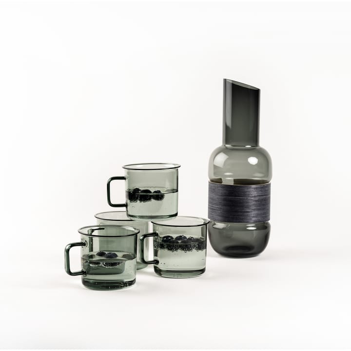 Muurla glazen mok 35 cl , Grijs Muurla