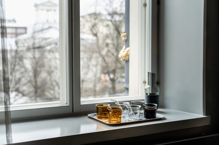 Muurla glazen mok 35 cl , Grijs Muurla