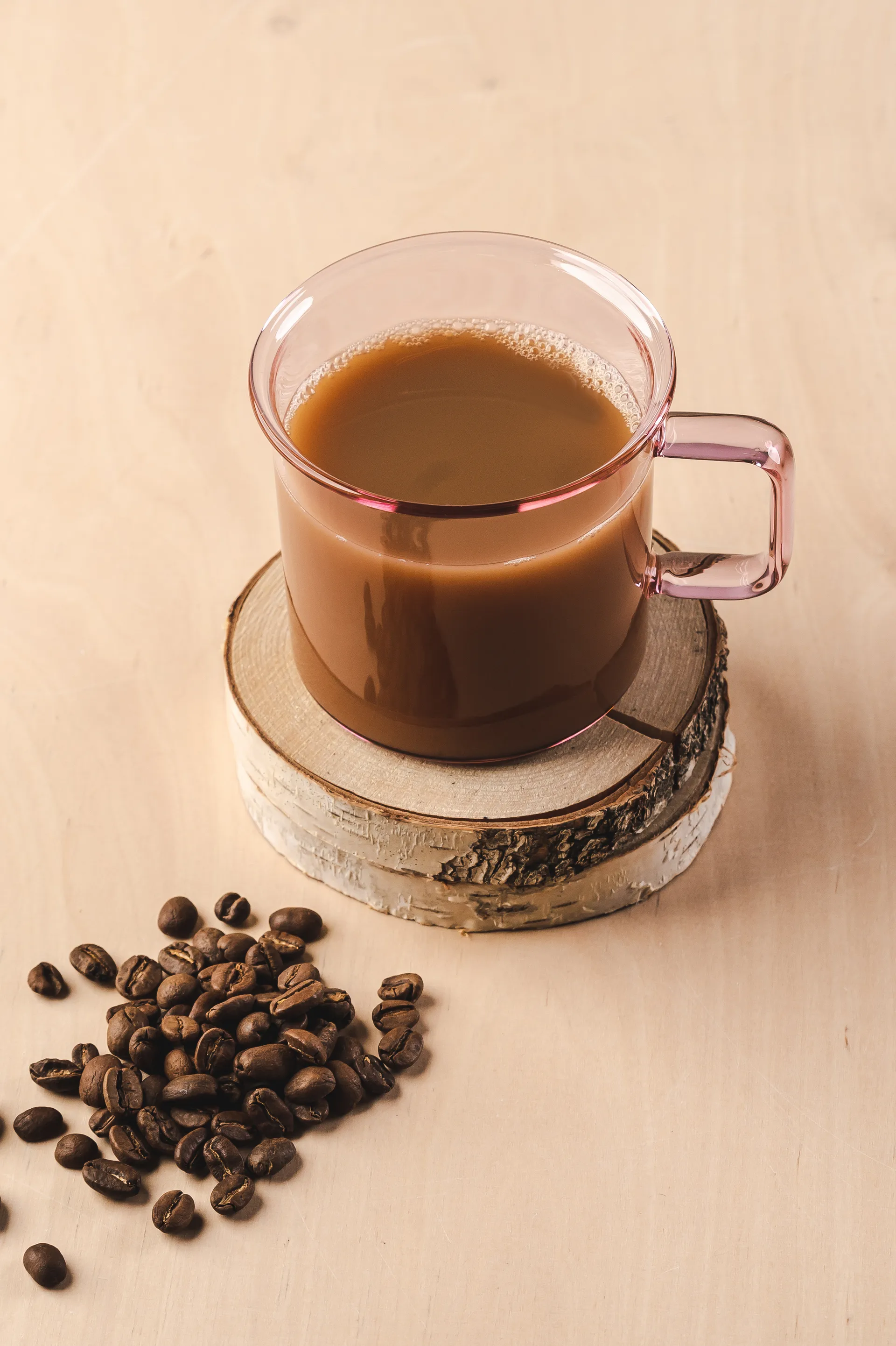 Muurla glazen mok 35 cl, Roze Muurla