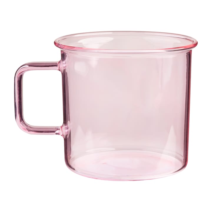 Muurla glazen mok 35 cl , Roze Muurla