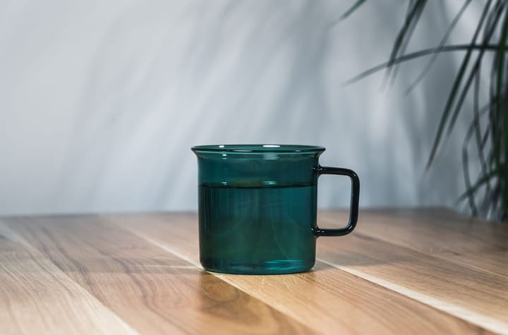 Muurla glazen mok 35 cl , Teal Muurla
