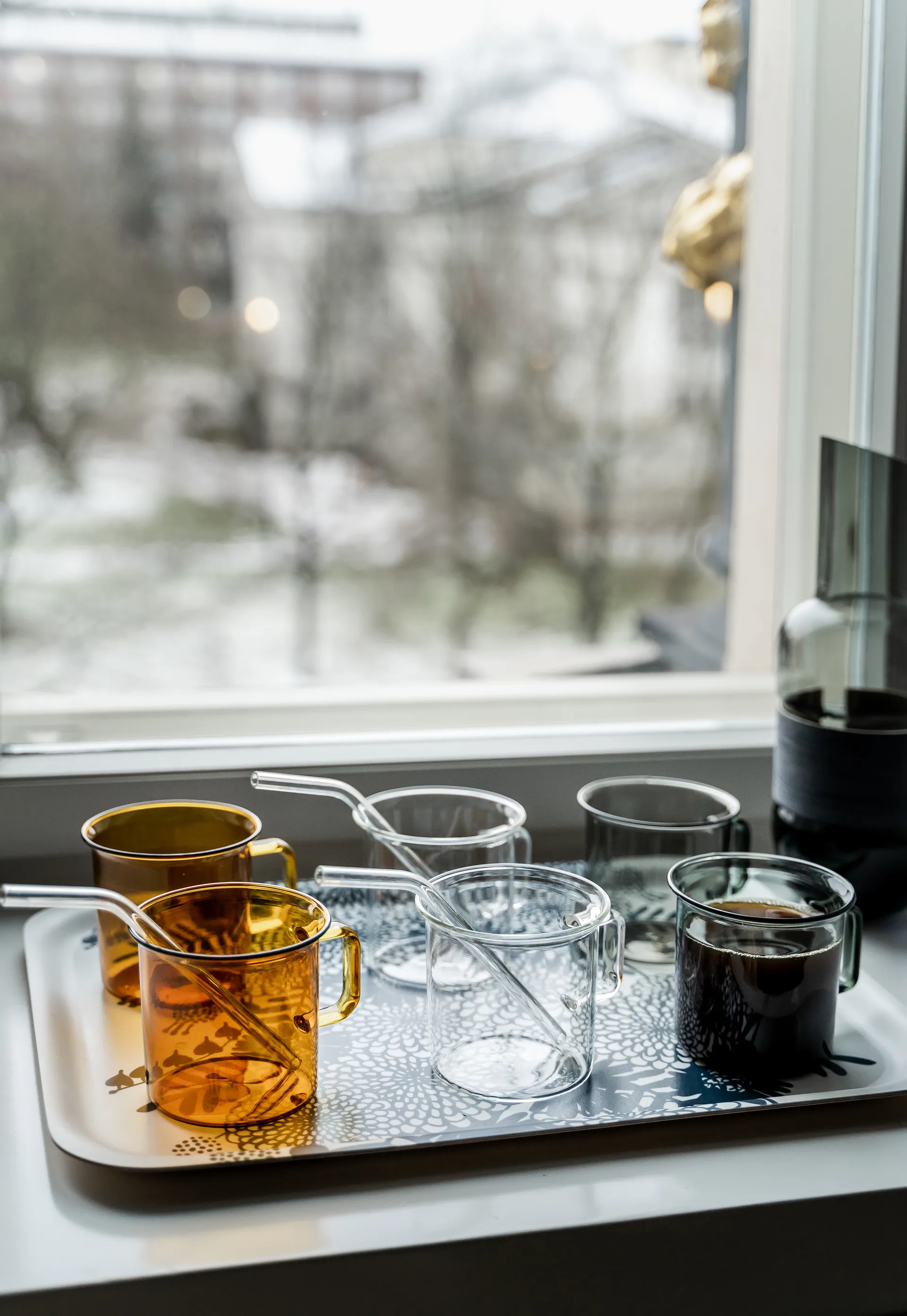 Muurla glazen mok 35 cl, Transparant Muurla