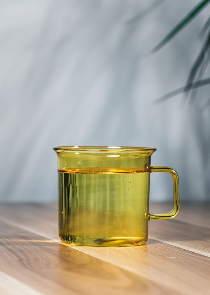 Muurla glazen mok 35 cl , Yellow Muurla