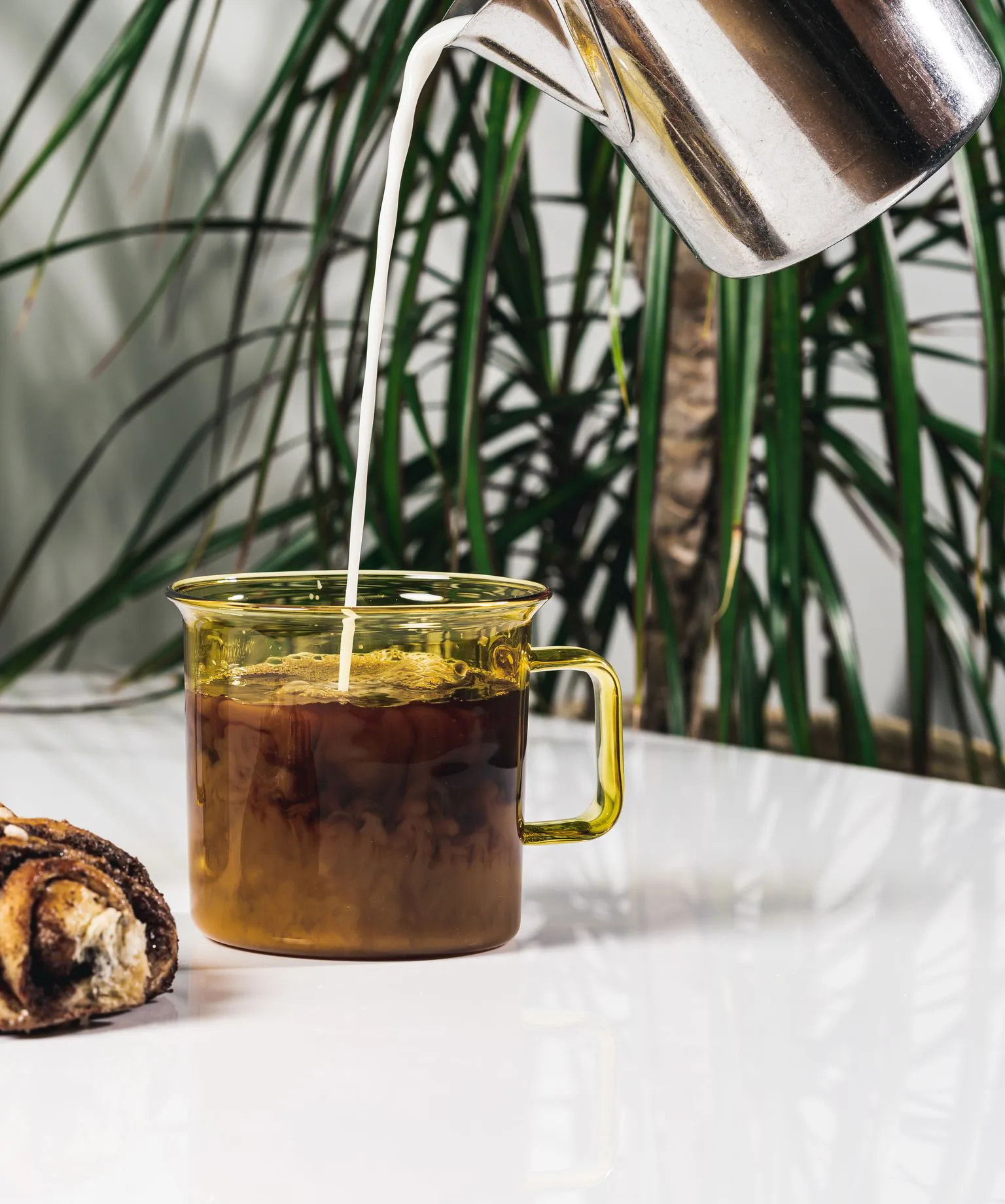 Muurla glazen mok 35 cl, Yellow Muurla