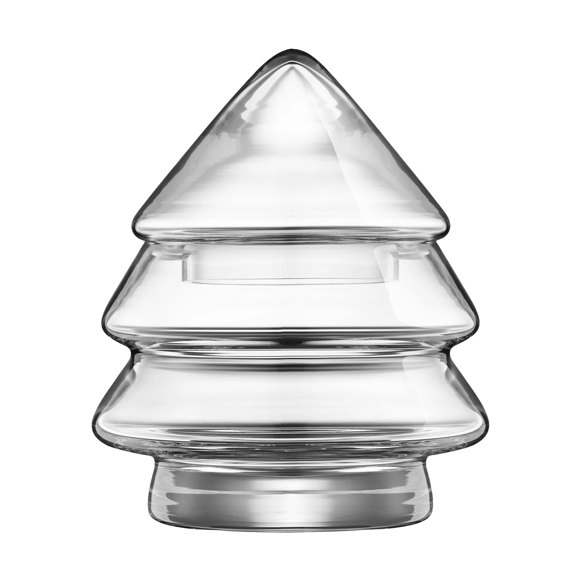 Muurla glazen pot 12 cm, Dennenboom Muurla