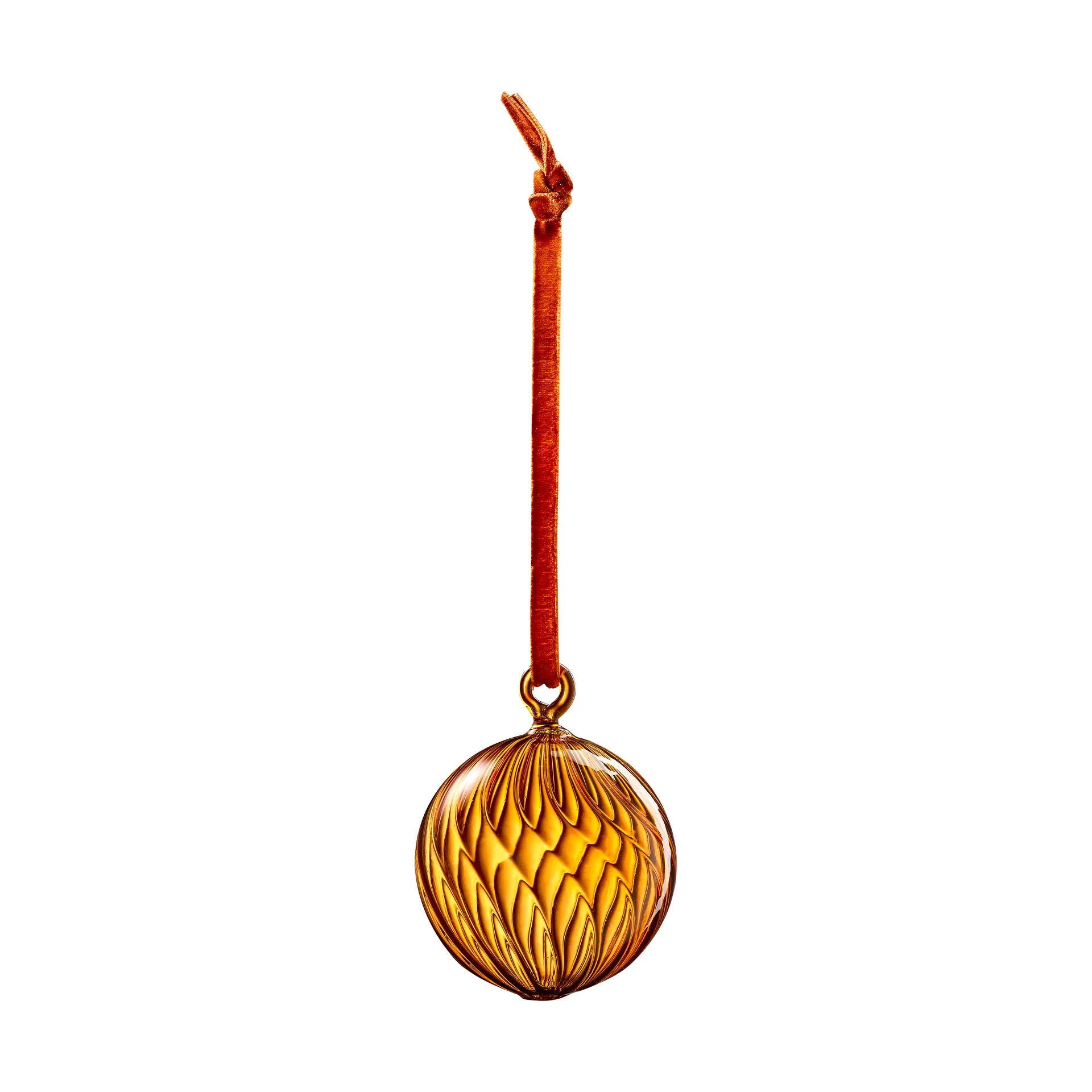 Muurla kerstbal Ø6 cm, Amber Muurla