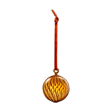 Muurla kerstbal Ø6 cm - Amber - Muurla
