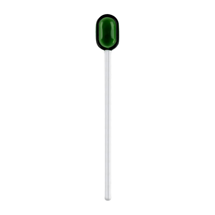 Muurla lattelepel glas 15,5 cm - Green-clear - Muurla