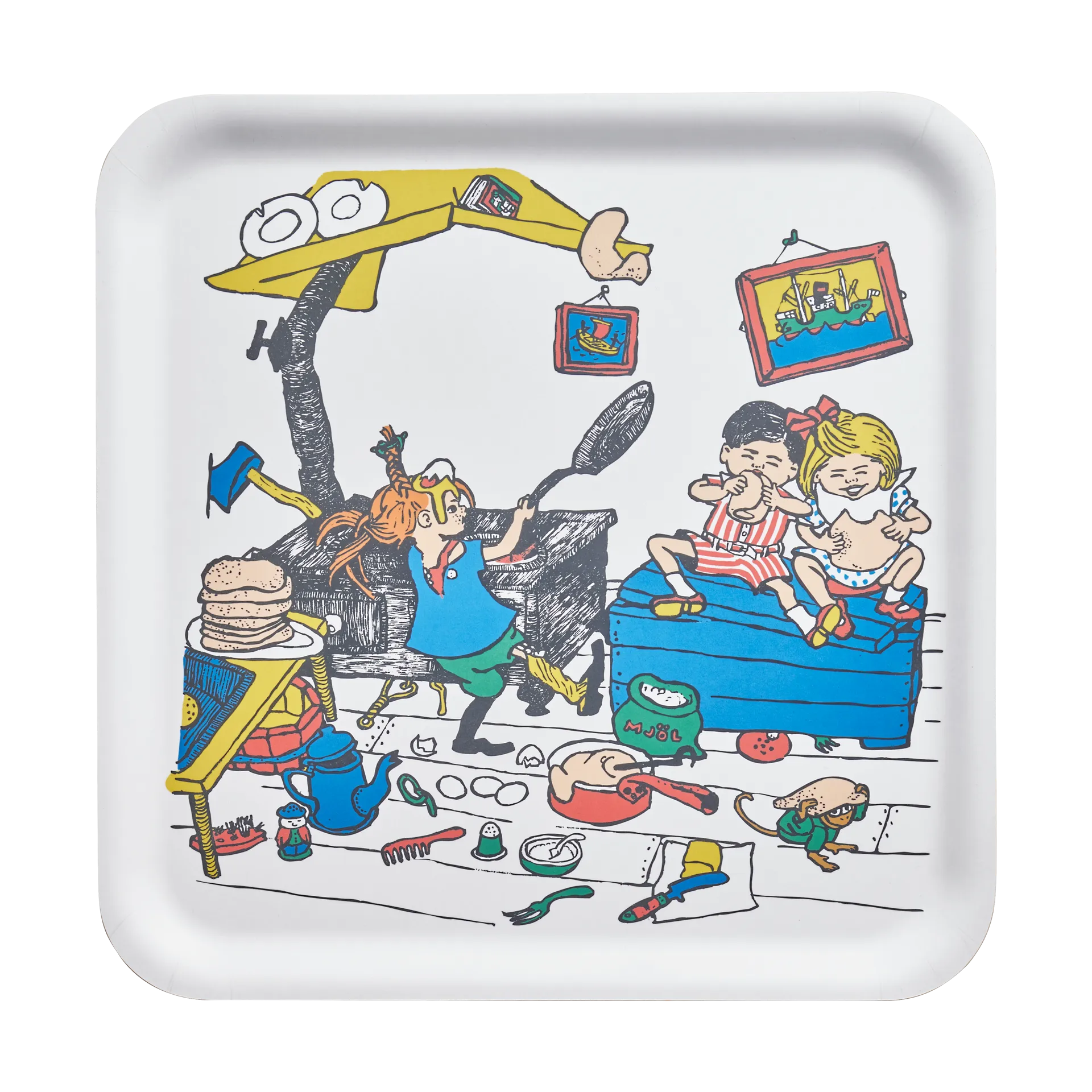 Pippa dienblad 33x33 cm, Pancakes Muurla