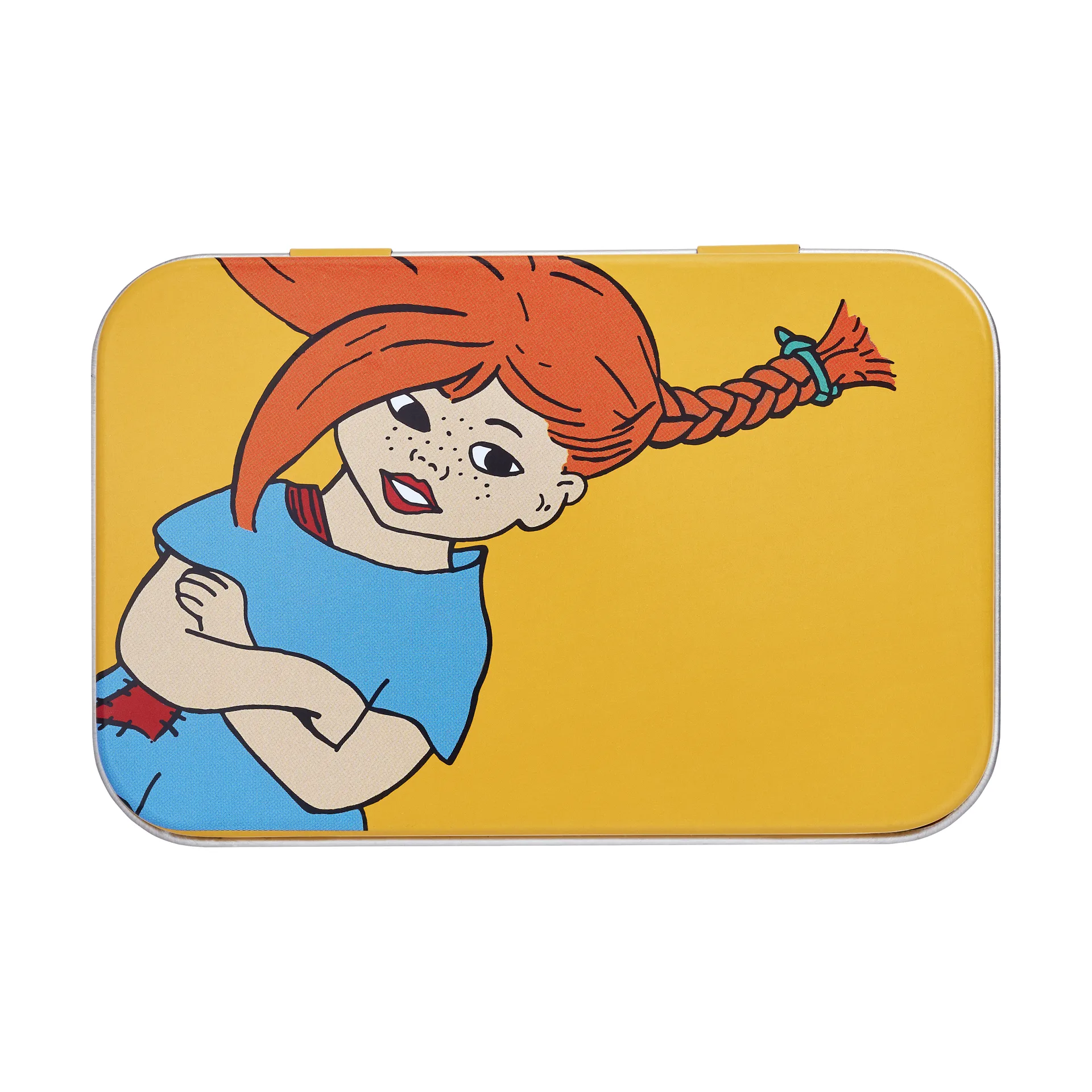 pippi blik 10x6,5x3 cm, The Strongest Girl Muurla