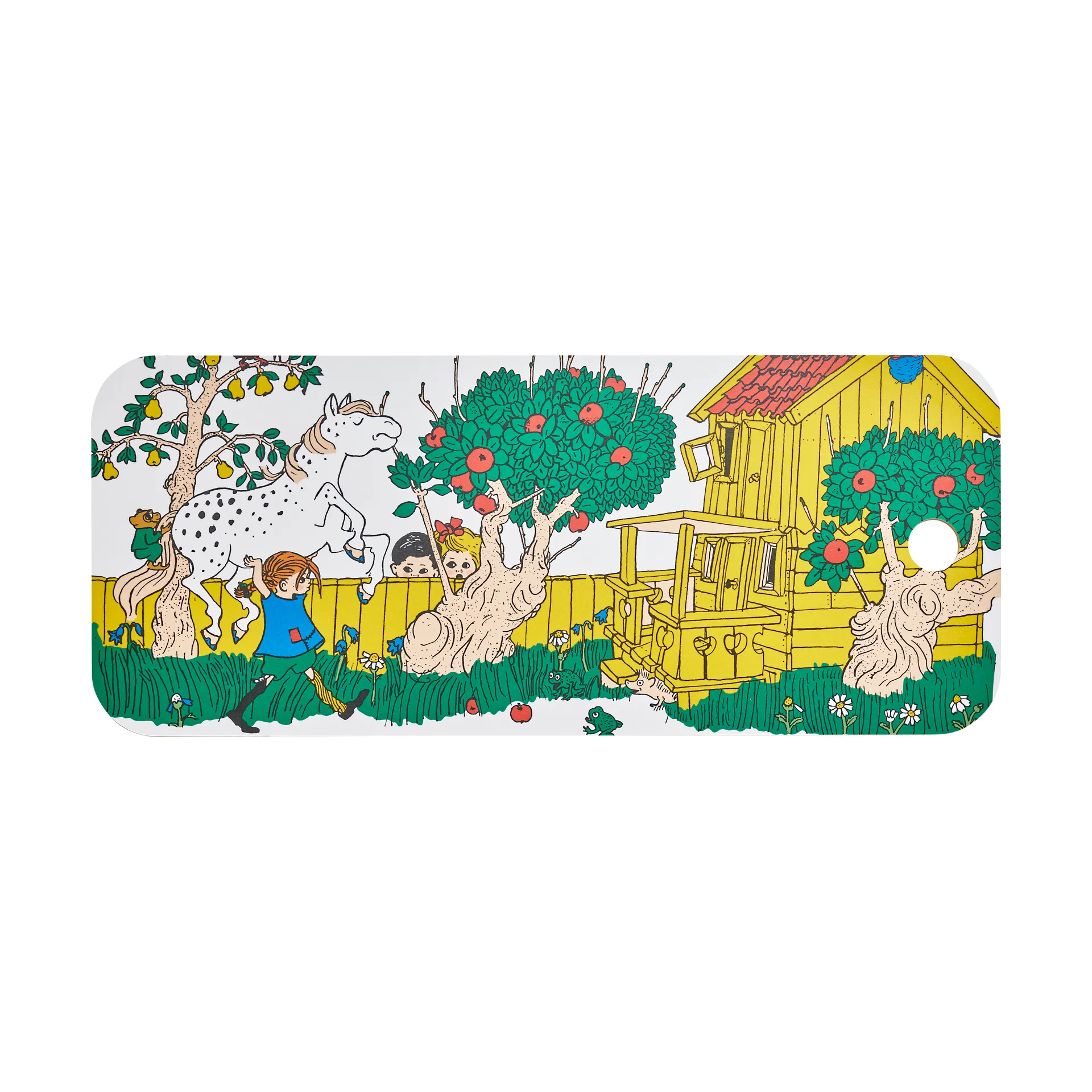 Pippi Chop & Serve snijplank 18x44 cm, The Way Home Muurla