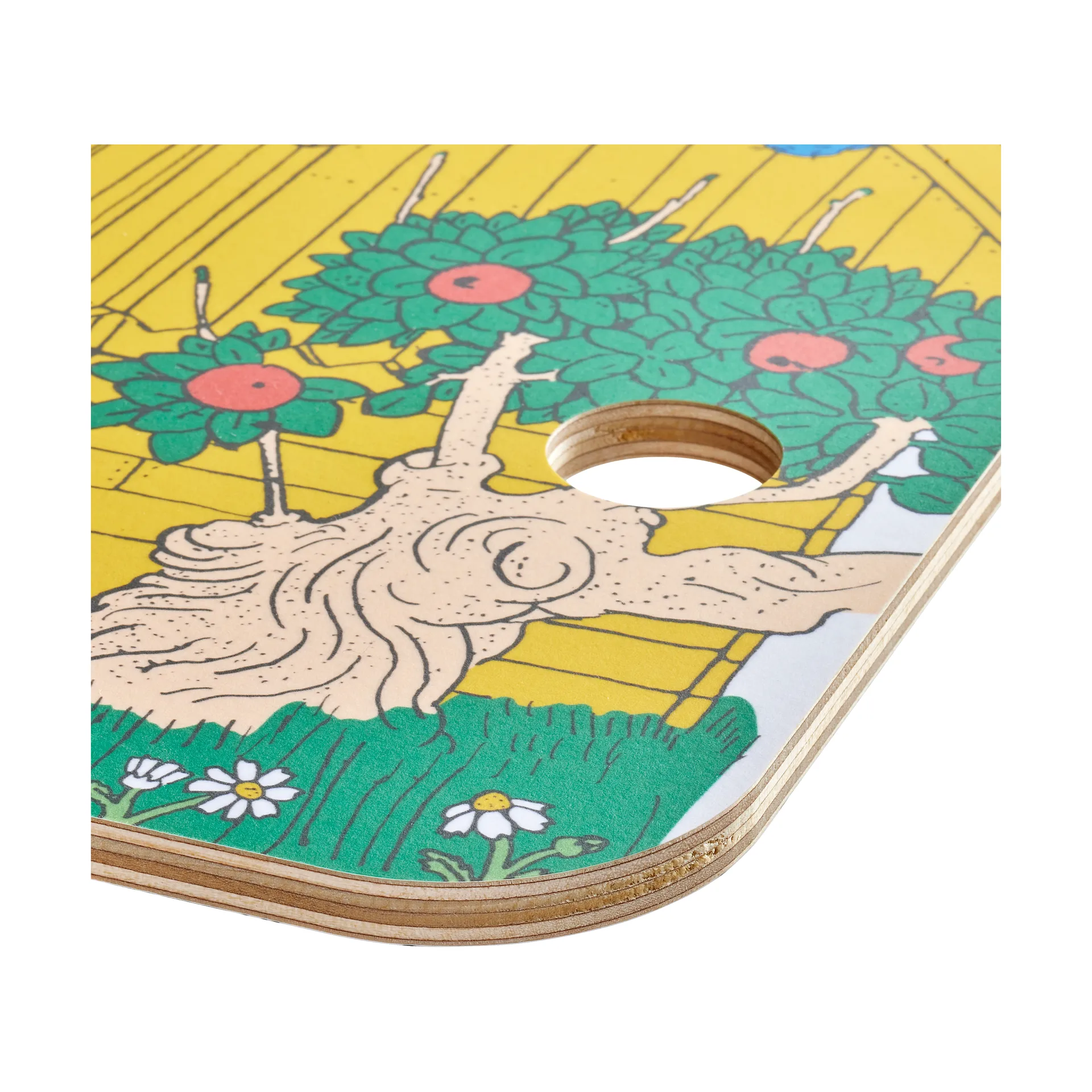 Pippi Chop & Serve snijplank 18x44 cm, The Way Home Muurla