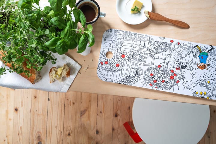 Pippi Chop & Serve snijplank 18x44 cm, The Way Home Muurla