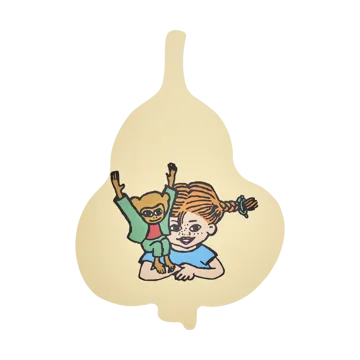 Pippi Chop & Serve snijplank 21x30 cm - Fruits - Muurla