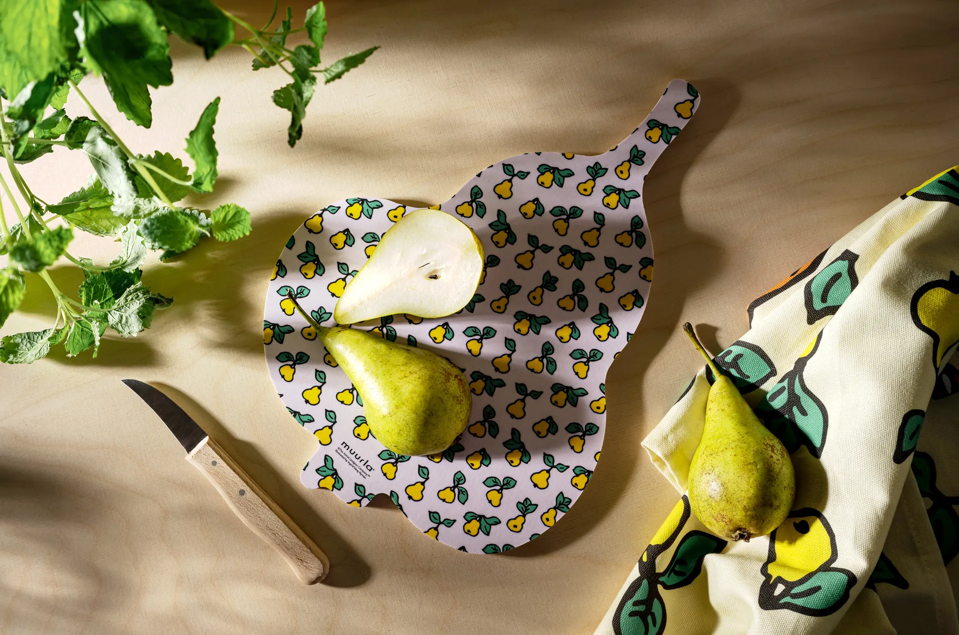 Pippi Chop & Serve snijplank 21x30 cm, Fruits Muurla