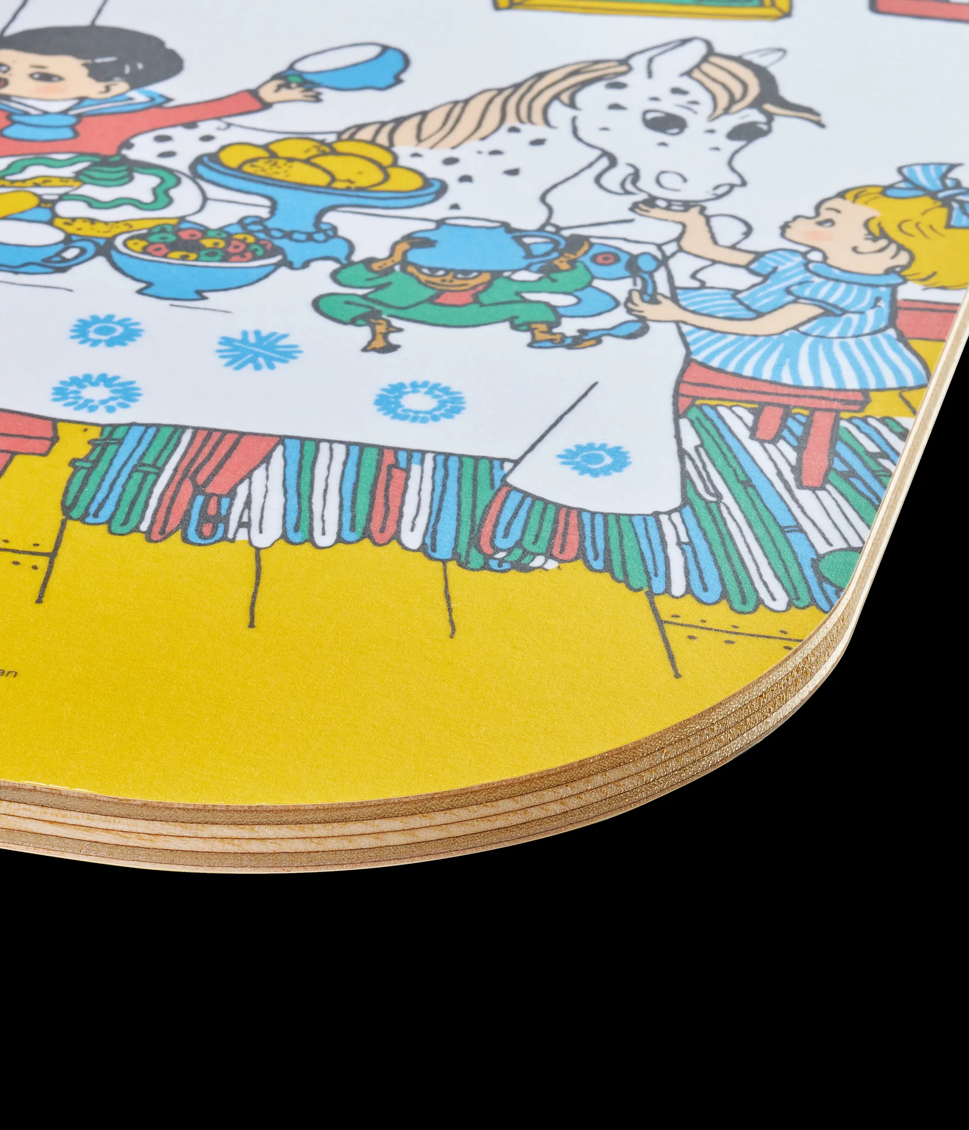 Pippi Chop & Serve snijplank 25x32 cm, Villa villekulla Muurla